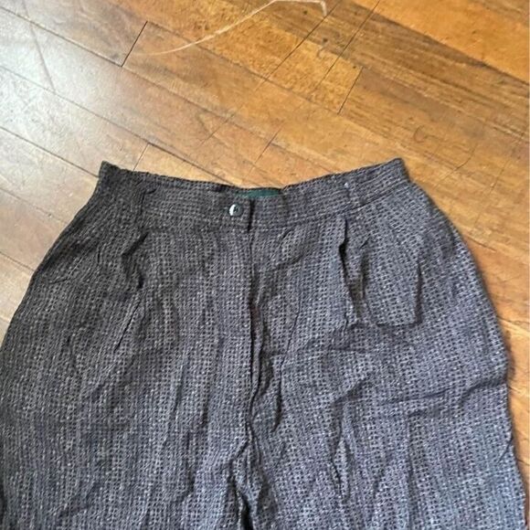 Vintage 90s Dark Academia Plaid Goth Shorts Size 26 - Picture 2 of 4
